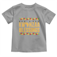 Kwanzaa Blessings Toddler T Shirt Kinara Light African Heritage Gift - Wonder Print Shop