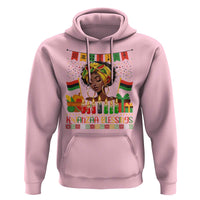Kwanzaa Blessings African Woman Hoodie Umoja Seven Principles Family Gift - Wonder Print Shop