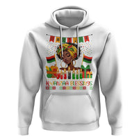 Kwanzaa Blessings African Woman Hoodie Umoja Seven Principles Family Gift - Wonder Print Shop