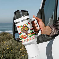 Kwanzaa Blessings African Woman Tumbler With Handle Umoja Seven Principles Family Gift - Wonder Print Shop