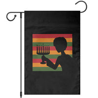 Kwanzaa Umoja Family African Woman Seven Principles Gift Garden Flag - Wonder Print Shop