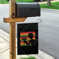 Kwanzaa Umoja Family African Woman Seven Principles Gift Garden Flag - Wonder Print Shop