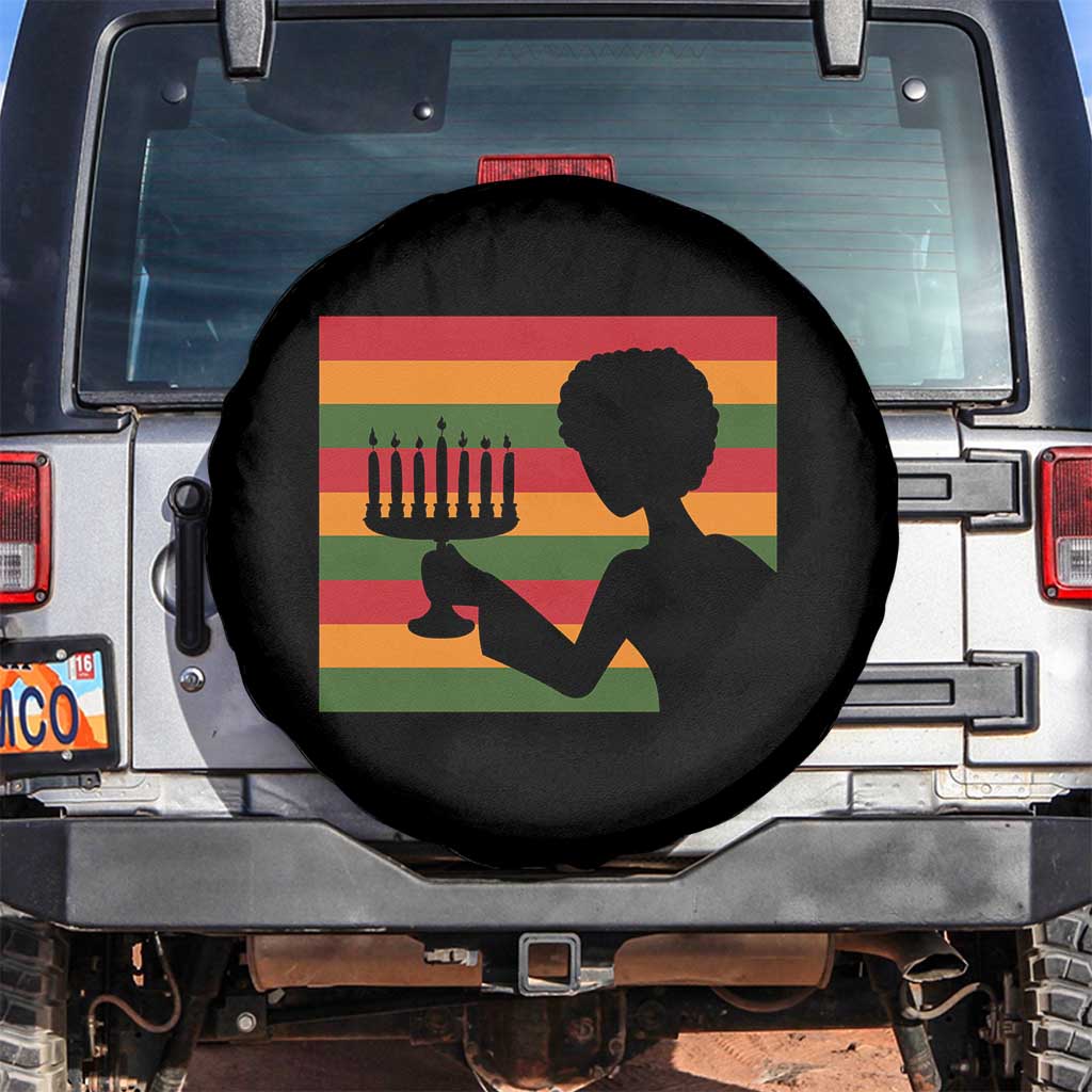 Kwanzaa Umoja Family African Woman Seven Principles Gift Spare Tire Cover - Wonder Print Shop