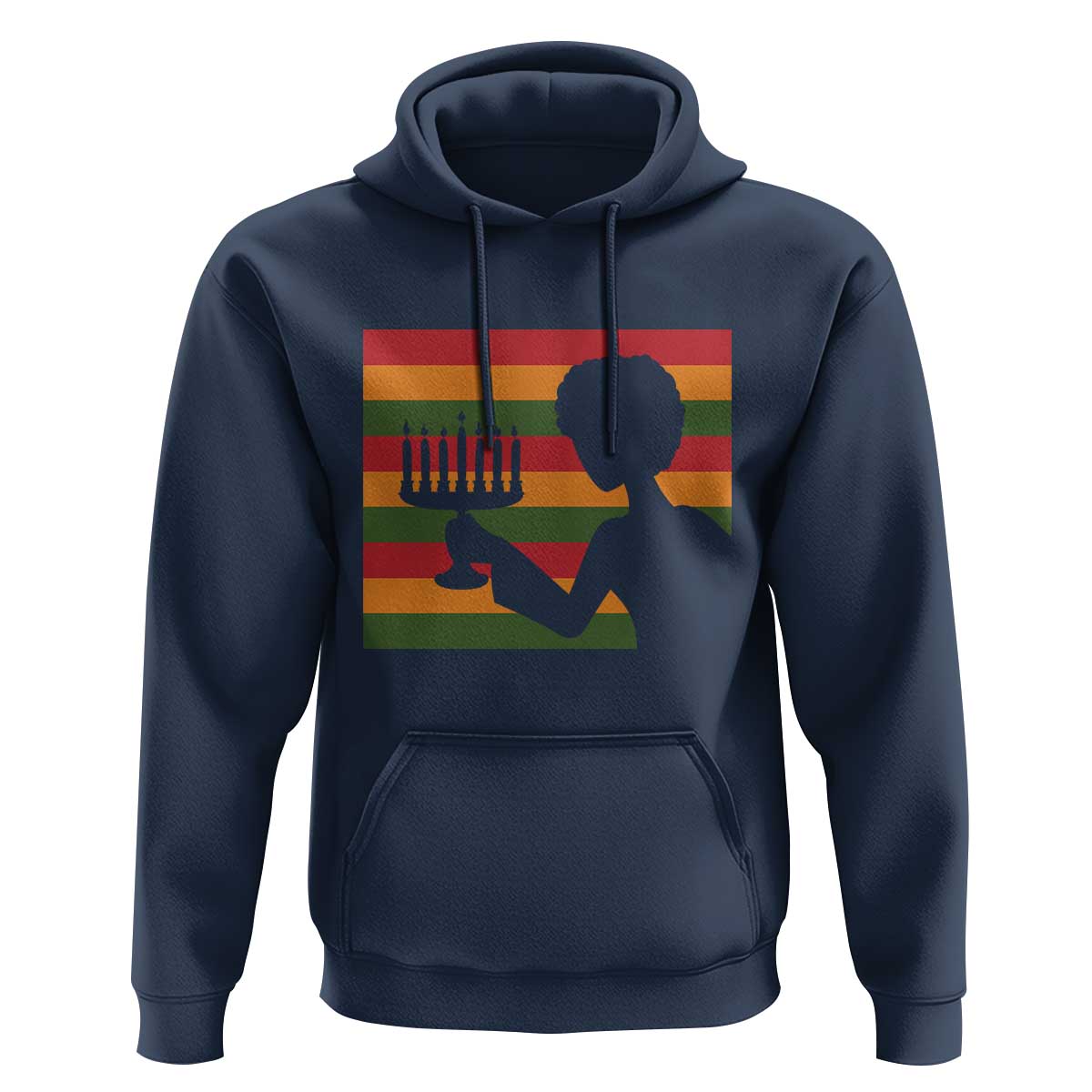 Kwanzaa Umoja Family African Woman Seven Principles Gift Hoodie - Wonder Print Shop