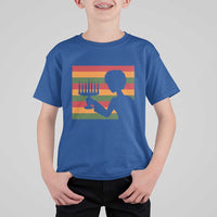 Kwanzaa Umoja Family African Woman Seven Principles Gift T Shirt For Kid - Wonder Print Shop
