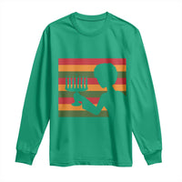 Kwanzaa Umoja Family African Woman Seven Principles Gift Long Sleeve Shirt - Wonder Print Shop
