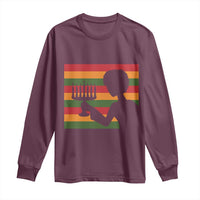 Kwanzaa Umoja Family African Woman Seven Principles Gift Long Sleeve Shirt - Wonder Print Shop
