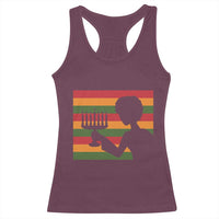Kwanzaa Umoja Family African Woman Seven Principles Gift Racerback Tank Top - Wonder Print Shop