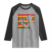 Kwanzaa Umoja Family African Woman Seven Principles Gift Raglan Shirt - Wonder Print Shop