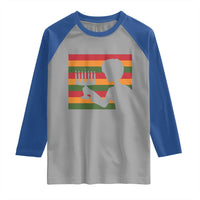 Kwanzaa Umoja Family African Woman Seven Principles Gift Raglan Shirt - Wonder Print Shop