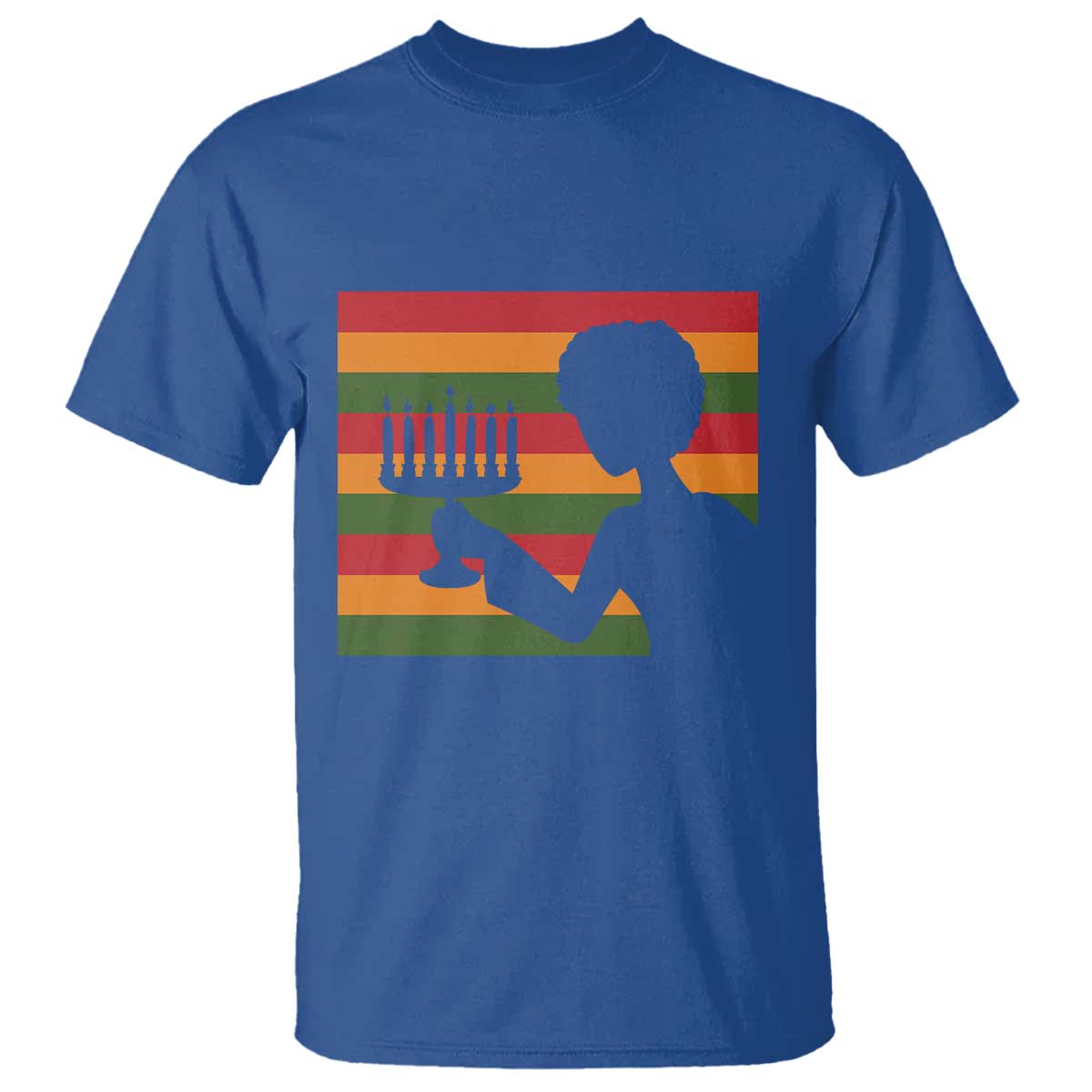 Kwanzaa Umoja Family African Woman Seven Principles Gift T Shirt - Wonder Print Shop