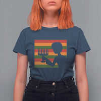 Kwanzaa Umoja Family African Woman Seven Principles Gift T Shirt For Women - Wonder Print Shop