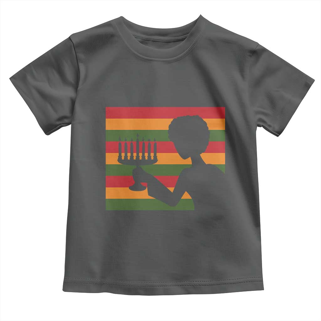 Kwanzaa Umoja Family African Woman Seven Principles Gift Toddler T Shirt - Wonder Print Shop