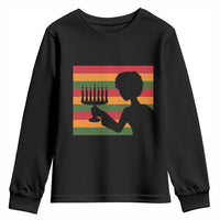 Kwanzaa Umoja Family African Woman Seven Principles Gift Youth Sweatshirt - Wonder Print Shop