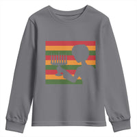 Kwanzaa Umoja Family African Woman Seven Principles Gift Youth Sweatshirt - Wonder Print Shop