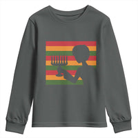 Kwanzaa Umoja Family African Woman Seven Principles Gift Youth Sweatshirt - Wonder Print Shop