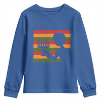 Kwanzaa Umoja Family African Woman Seven Principles Gift Youth Sweatshirt - Wonder Print Shop