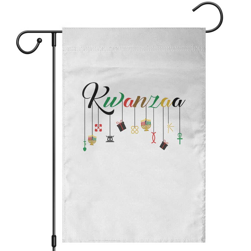 Kwanzaa Garden Flag Lights Of Unity Seven Principles Heritage Gift - Wonder Print Shop
