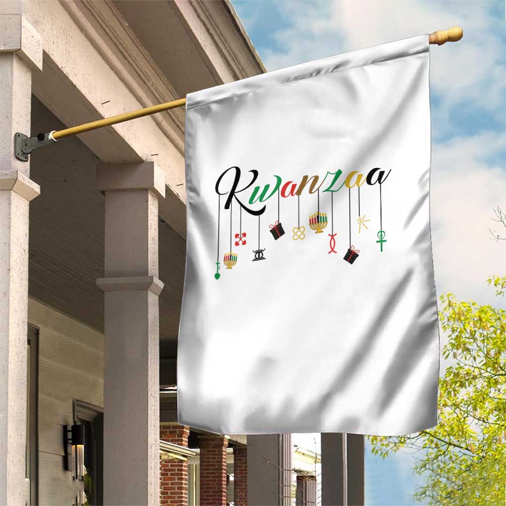 Kwanzaa Garden Flag Lights Of Unity Seven Principles Heritage Gift - Wonder Print Shop