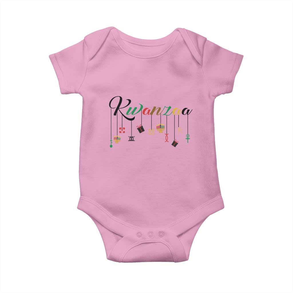 Kwanzaa Baby Onesie Lights Of Unity Seven Principles Heritage Gift - Wonder Print Shop
