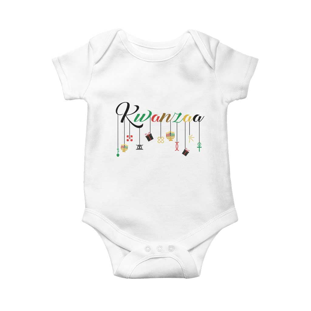 Kwanzaa Baby Onesie Lights Of Unity Seven Principles Heritage Gift - Wonder Print Shop