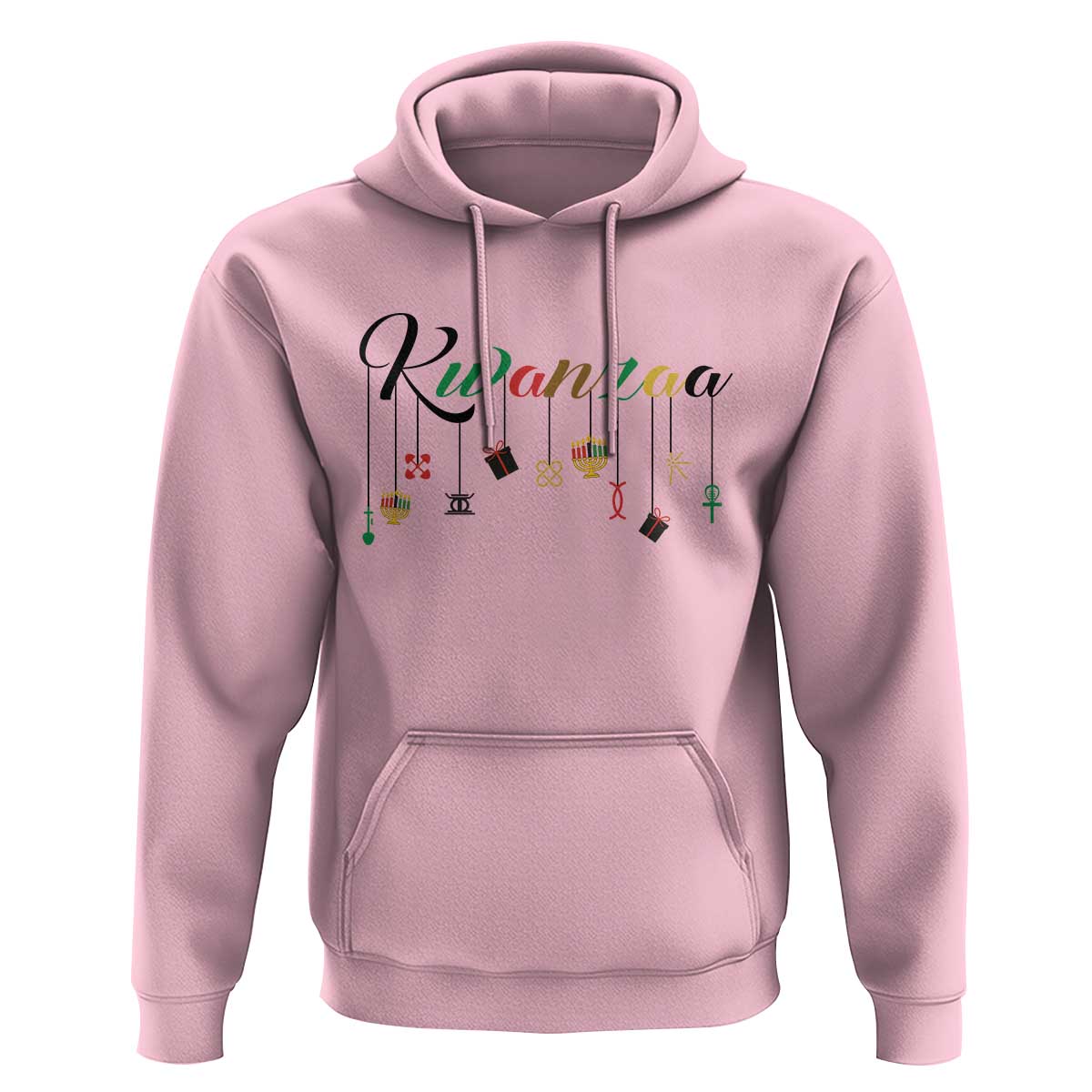 Kwanzaa Hoodie Lights Of Unity Seven Principles Heritage Gift - Wonder Print Shop