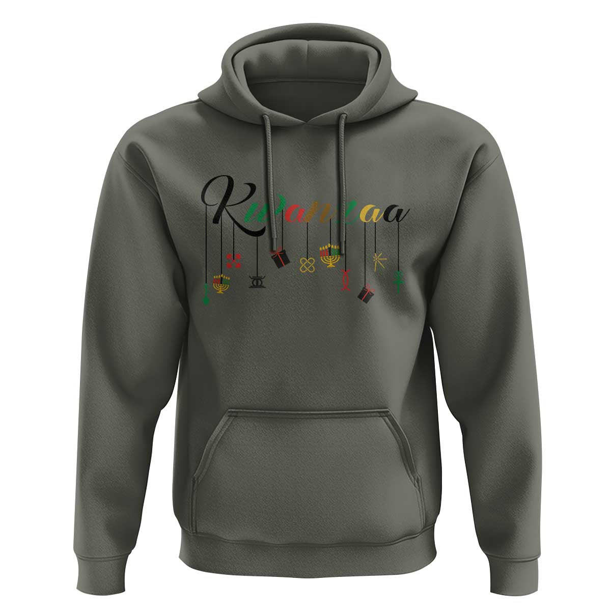 Kwanzaa Hoodie Lights Of Unity Seven Principles Heritage Gift - Wonder Print Shop