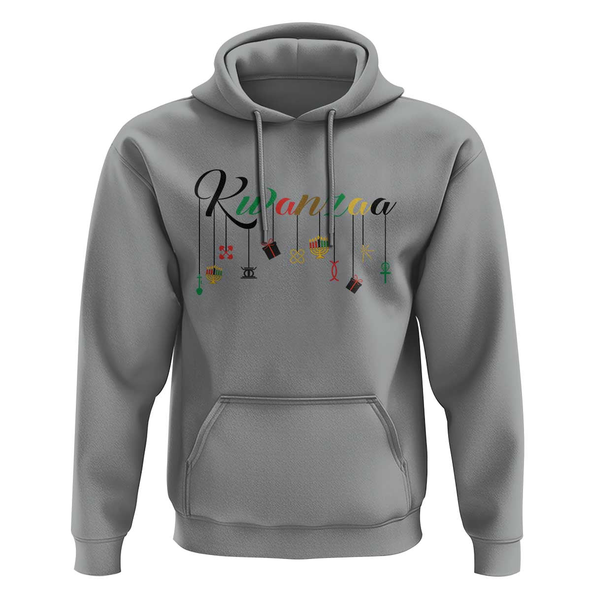 Kwanzaa Hoodie Lights Of Unity Seven Principles Heritage Gift - Wonder Print Shop