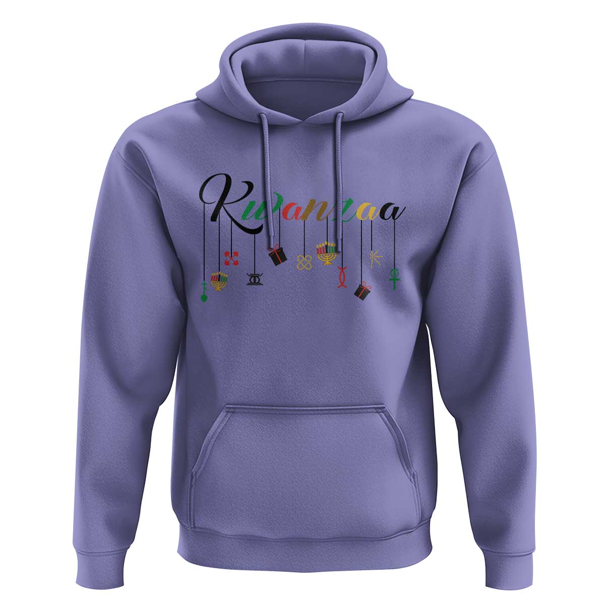 Kwanzaa Hoodie Lights Of Unity Seven Principles Heritage Gift - Wonder Print Shop