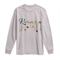 Kwanzaa Long Sleeve Shirt Lights Of Unity Seven Principles Heritage Gift - Wonder Print Shop