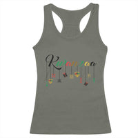 Kwanzaa Racerback Tank Top Lights Of Unity Seven Principles Heritage Gift - Wonder Print Shop