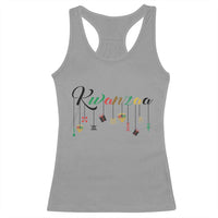 Kwanzaa Racerback Tank Top Lights Of Unity Seven Principles Heritage Gift - Wonder Print Shop