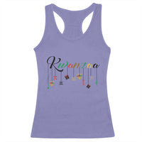 Kwanzaa Racerback Tank Top Lights Of Unity Seven Principles Heritage Gift - Wonder Print Shop