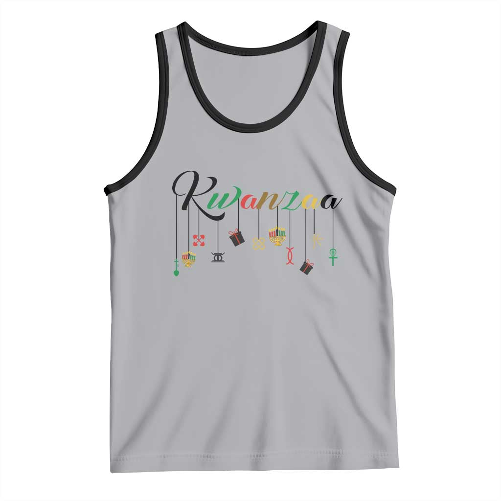 Kwanzaa Tank Top Lights Of Unity Seven Principles Heritage Gift - Wonder Print Shop