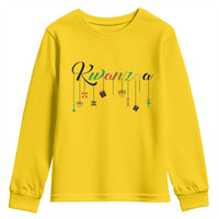 Kwanzaa Youth Sweatshirt Lights Of Unity Seven Principles Heritage Gift - Wonder Print Shop