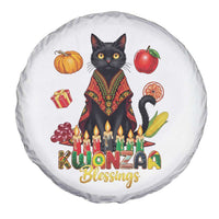 Kwanzaa Blessings Spare Tire Cover Funny Cat African Heritage Gift - Wonder Print Shop