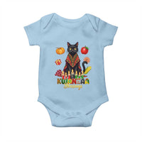 Kwanzaa Blessings Baby Onesie Funny Cat African Heritage Gift - Wonder Print Shop
