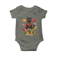 Kwanzaa Blessings Baby Onesie Funny Cat African Heritage Gift - Wonder Print Shop