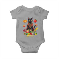 Kwanzaa Blessings Baby Onesie Funny Cat African Heritage Gift - Wonder Print Shop