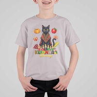 Kwanzaa Blessings T Shirt For Kid Funny Cat African Heritage Gift - Wonder Print Shop
