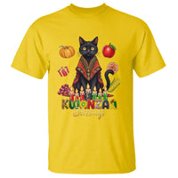 Kwanzaa Blessings T Shirt Funny Cat African Heritage Gift - Wonder Print Shop
