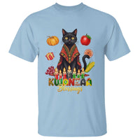 Kwanzaa Blessings T Shirt Funny Cat African Heritage Gift - Wonder Print Shop