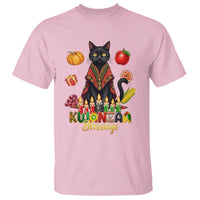 Kwanzaa Blessings T Shirt Funny Cat African Heritage Gift - Wonder Print Shop