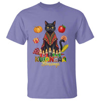 Kwanzaa Blessings T Shirt Funny Cat African Heritage Gift - Wonder Print Shop
