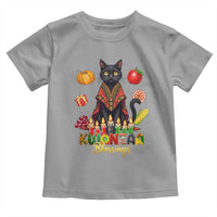 Kwanzaa Blessings Toddler T Shirt Funny Cat African Heritage Gift - Wonder Print Shop