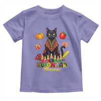 Kwanzaa Blessings Toddler T Shirt Funny Cat African Heritage Gift - Wonder Print Shop