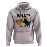 Funny Black Cat Chaos Kwanzaa Kinara Candle Hoodie African Heritage Gift - Wonder Print Shop