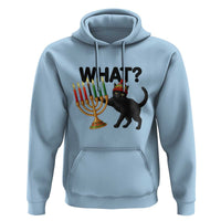 Funny Black Cat Chaos Kwanzaa Kinara Candle Hoodie African Heritage Gift - Wonder Print Shop