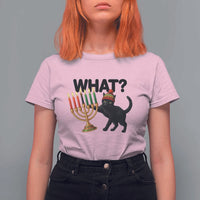 Funny Black Cat Chaos Kwanzaa Kinara Candle T Shirt For Women African Heritage Gift - Wonder Print Shop