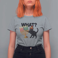 Funny Black Cat Chaos Kwanzaa Kinara Candle T Shirt For Women African Heritage Gift - Wonder Print Shop